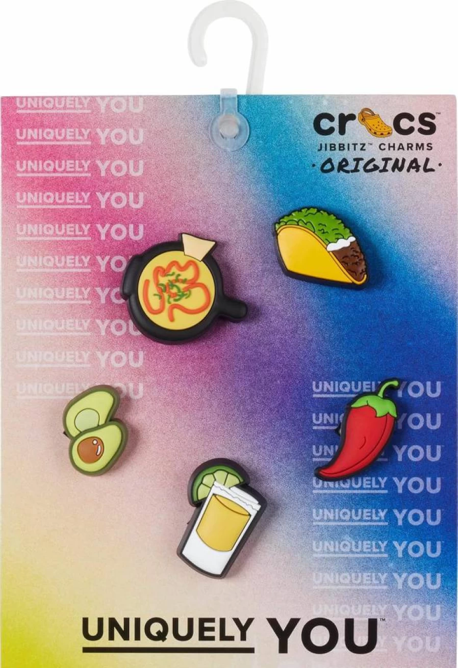 Crocs Jibbitz Food Charms - Unique Synthetic Shoe Accessories for Customization - Jibbitz Packs for Crocs Shoes
