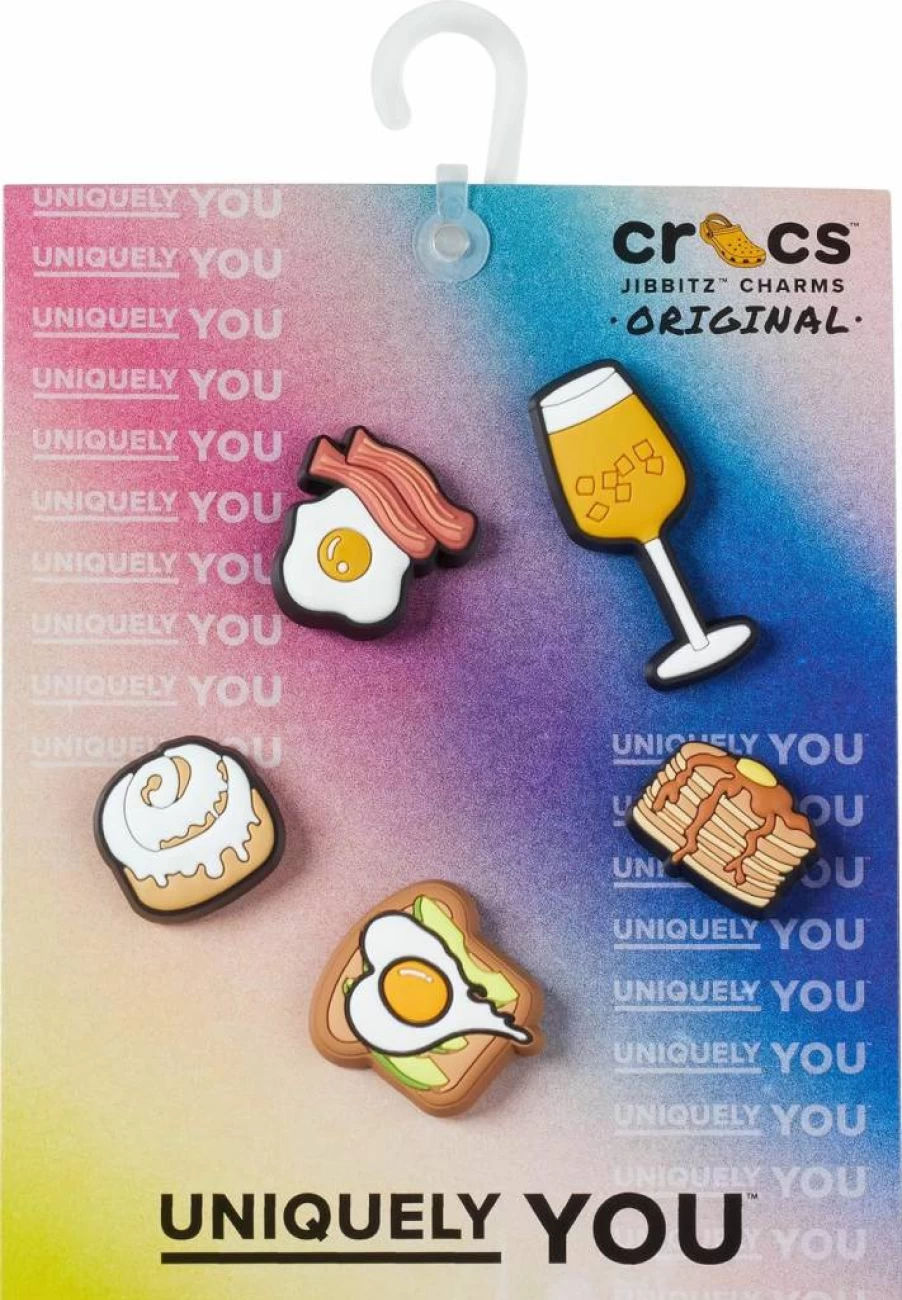 Crocs Jibbitz Food Charms - Unique Synthetic Shoe Accessories for Customization - Jibbitz Packs for Crocs Shoes