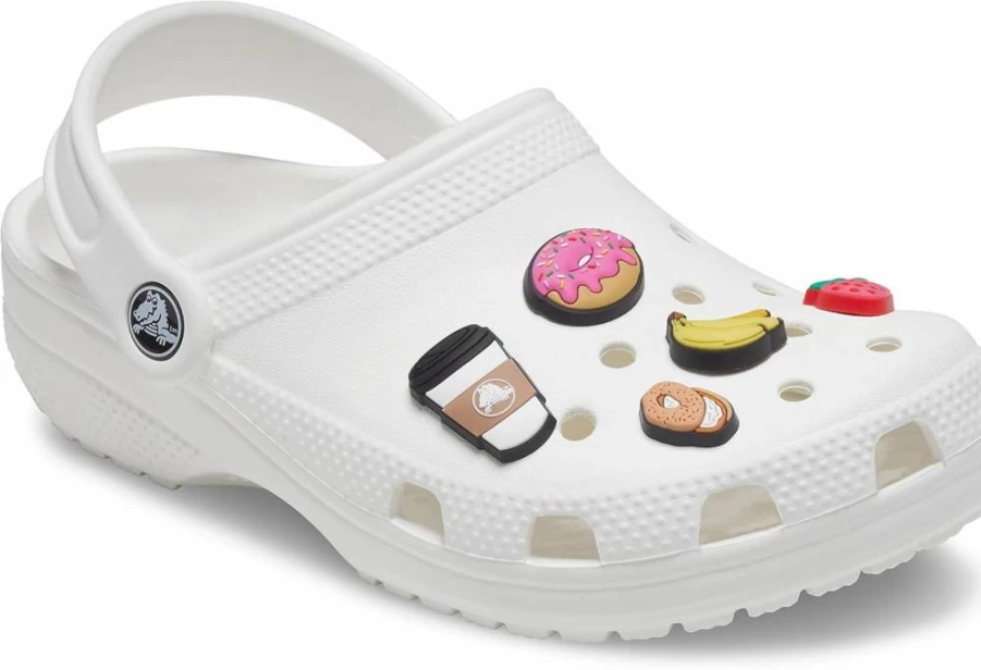 Crocs Jibbitz Food Charms - Unique Synthetic Shoe Accessories for Customization - Jibbitz Packs for Crocs Shoes