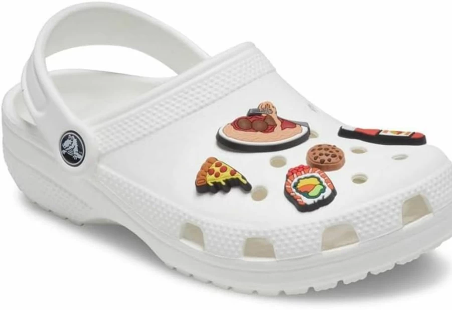 Crocs Jibbitz Food Charms - Unique Synthetic Shoe Accessories for Customization - Jibbitz Packs for Crocs Shoes