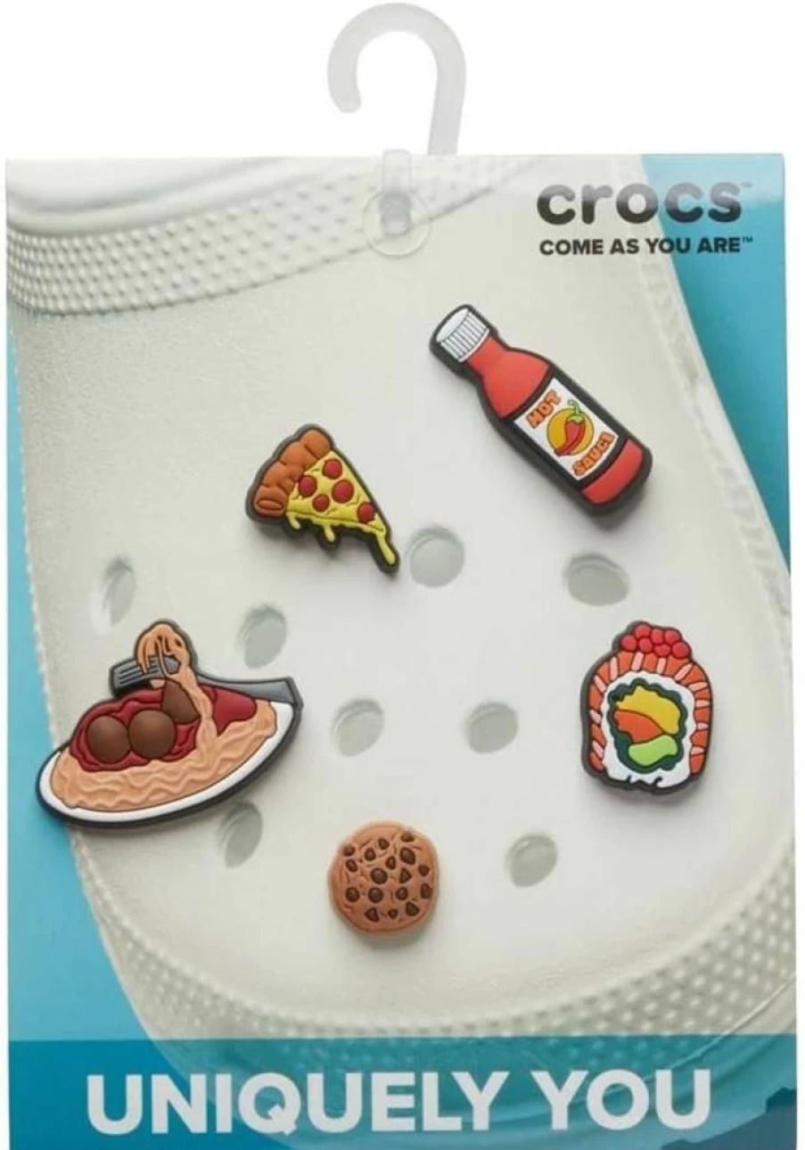 Crocs Jibbitz Food Charms - Unique Synthetic Shoe Accessories for Customization - Jibbitz Packs for Crocs Shoes