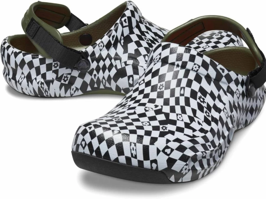 Crocs Unisex Bistro Pro Slip-Resistant Work Clogs - Comfortable & Durable Non-Slip Shoes for Professionals