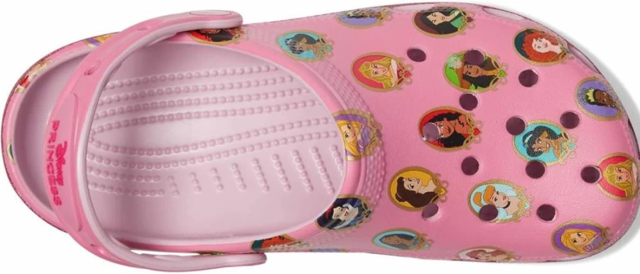 Crocs Disney Princess Clog for Kids - Unisex Lightweight Comfortable Sandals