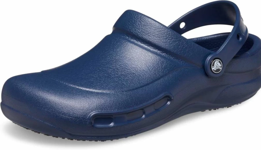 Crocs Unisex Slip-Resistant Bistro Clogs for Adults - Comfortable & Durable Work Shoes