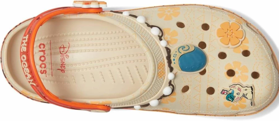 Crocs Disney Moana Unisex Classic Clogs - Comfortable Slip-On Shoes for Men & Women