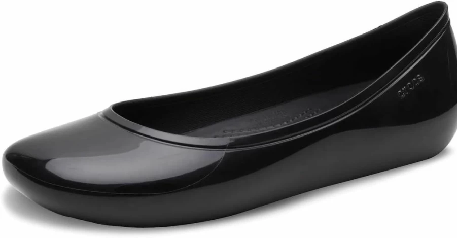 Crocs Women's Brooklyn Flat Ballet Shoes - Comfortable & Lightweight Slip-On Flats