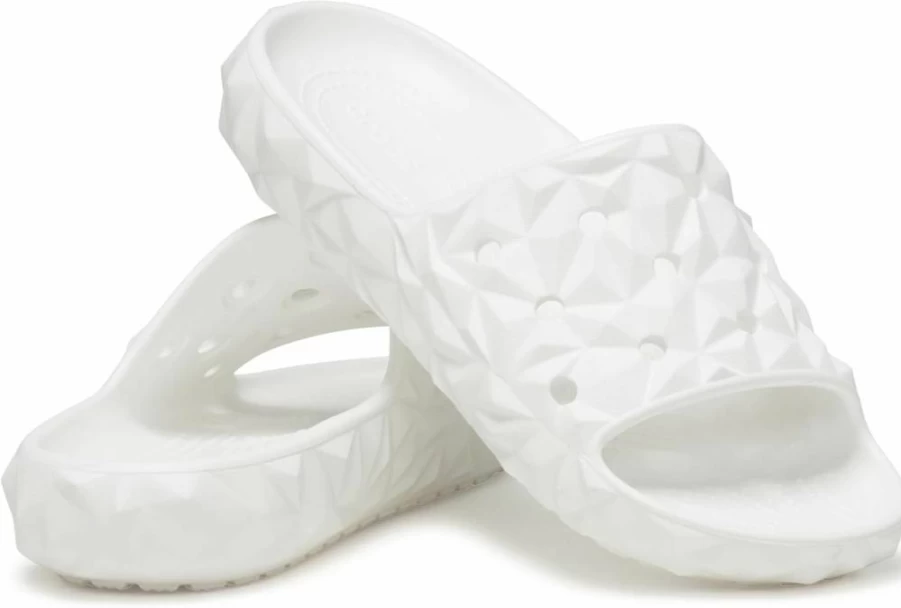 Crocs Classic Slide V2 Sandals for Men & Women - Comfortable Unisex Beach & Pool Slides