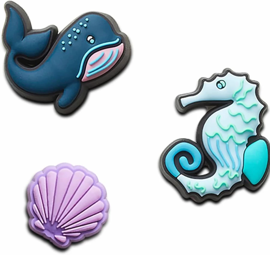 Crocs Jibbitz Wild Animal Shoe Charms Multi Pack for Kids - Fun & Colorful Crocs Accessories for Girls and Boys