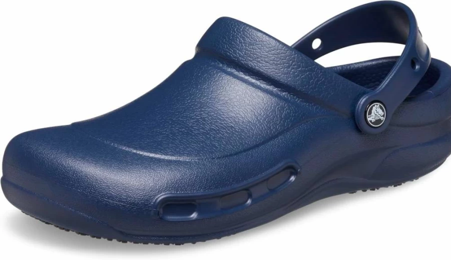 Crocs Unisex Slip-Resistant Bistro Clogs for Adults - Comfortable & Durable Work Shoes