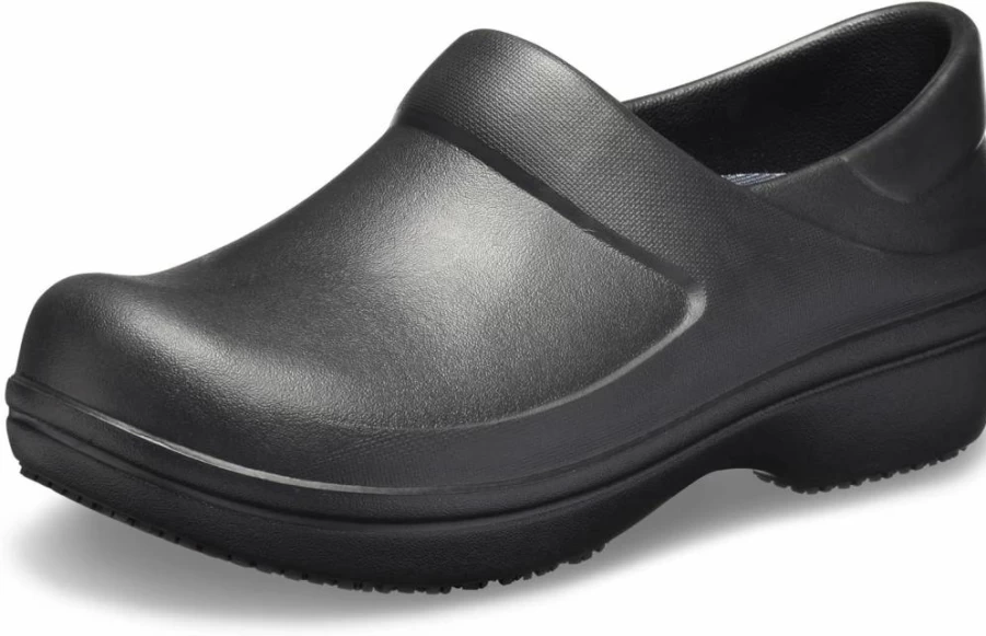 Crocs Women's Neria Pro II Graphic Clog | Comfortable Slip-Resistant Work Shoes