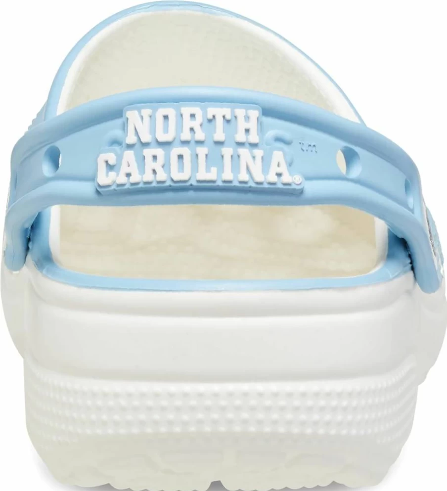 Crocs Unisex Classic Collegiate Clogs for Adults - Comfortable Slip-On Shoes