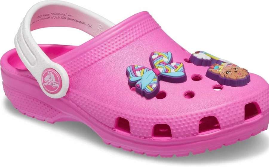 Crocs Kids Jojo Siwa Fun Lab Clog - Unisex Children's Lightweight Comfortable Slip-On Water Shoes