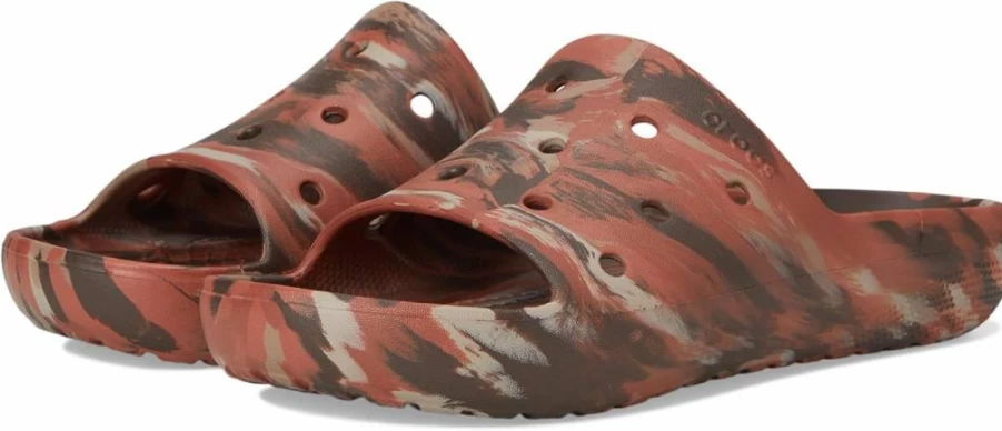 Crocs Classic Slide 2.0 Unisex Sandals for Adults - Comfortable & Lightweight Beach Slides