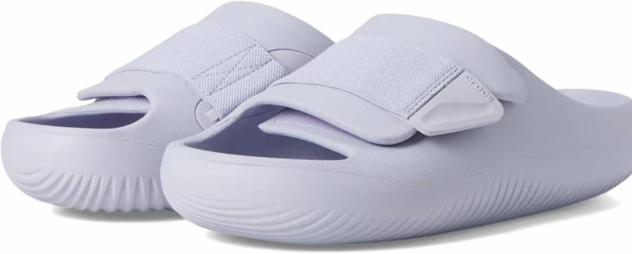 Crocs Mellow Luxe Recovery Slide Sandals for Men & Women - Comfortable Unisex Adult Slides